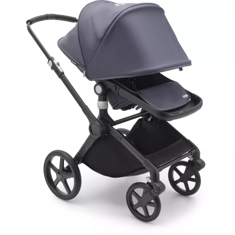 bugaboo Kinderwagen Fox Cub Complete BlackStormy Blue