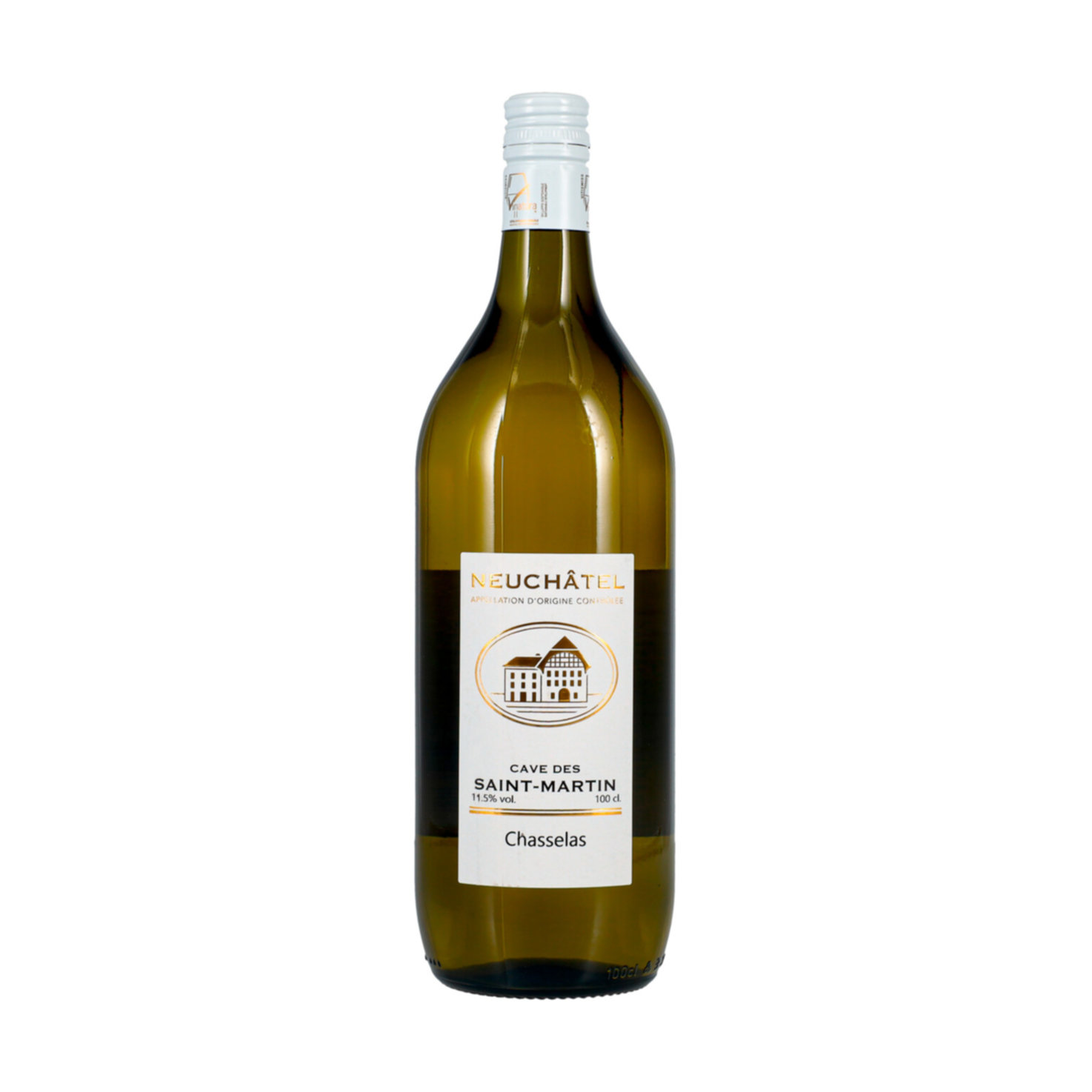 Neuchâtel AOC Chasselas Cave des Saint-Martin -100cl