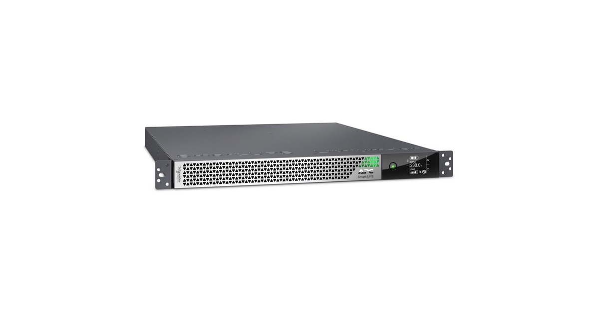 APCSmart-UPS Ultra Li-Ion SRTL3KRM1UIC ups  (Grijs/zilver, 3KW, 1U Rack/Tower/Wall, 3x C13 & 2x C19, SmartConnect)
