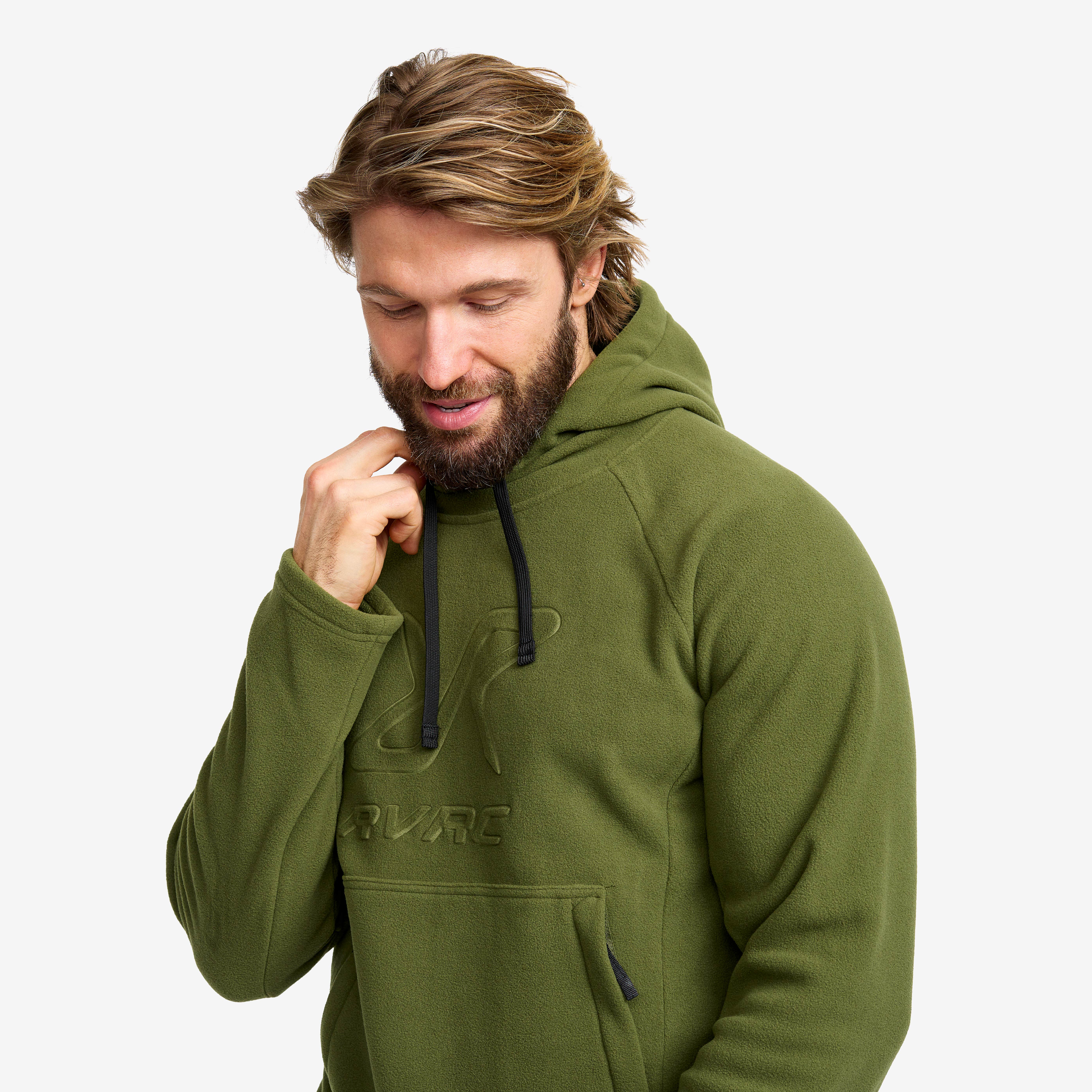 Polar Fleece Hoodie Herre Cypress