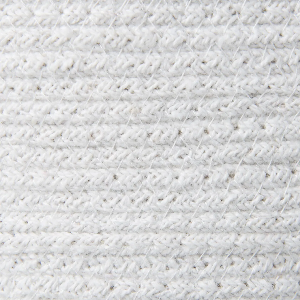 Beliani Lot de 3 paniers BASIMA - Beige et Blanc