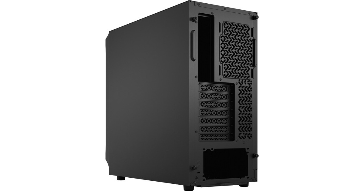 Fractal DesignFocus 2 Black Solid midi tower behuizing  (Zwart | 2x USB-A)