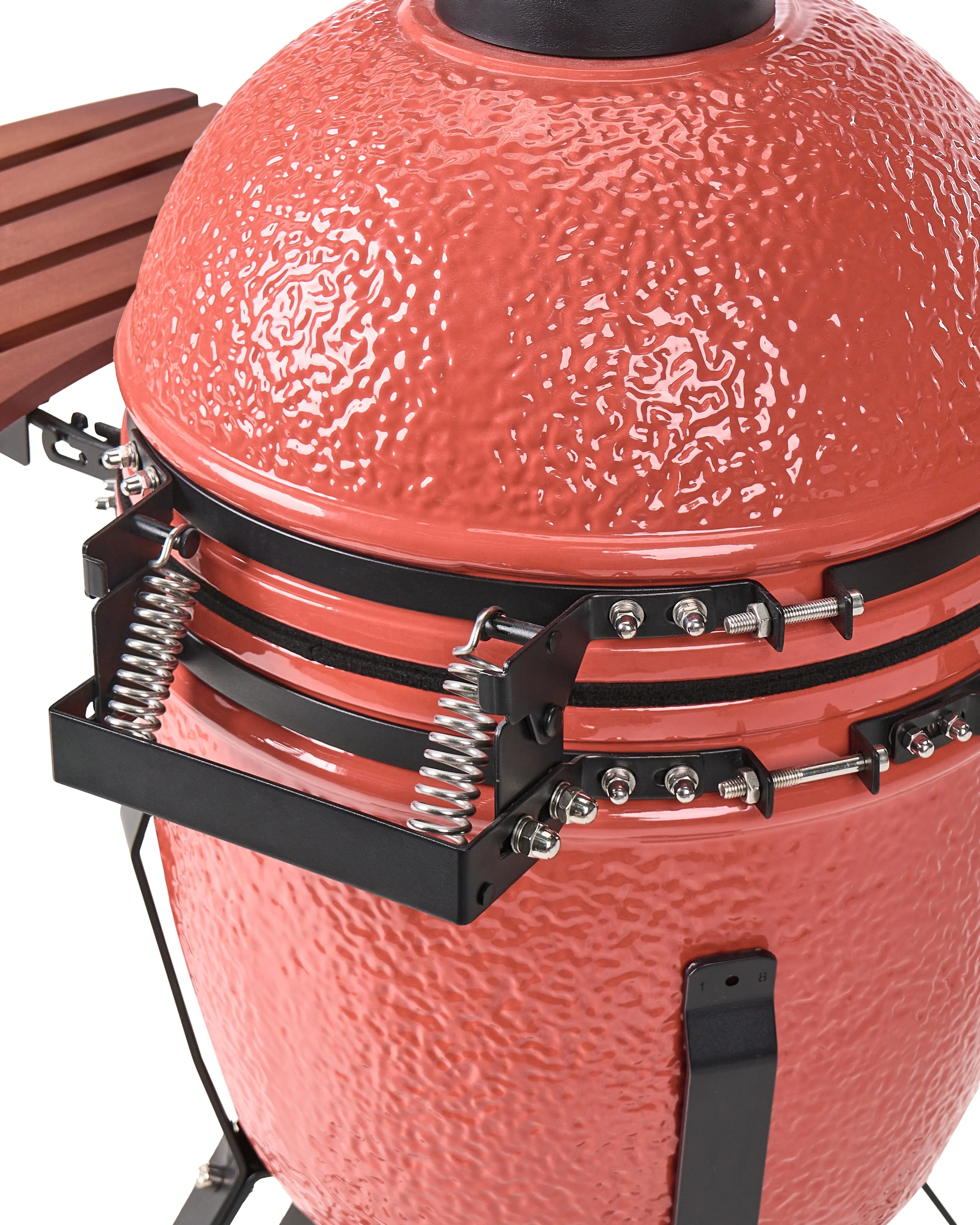 Houtskoolgrill voor buiten KAMADO Keramiek Rood