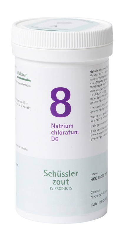 Pfluger Schussler Celzout 8 Natrium Chloratum D6 400 tabletten
