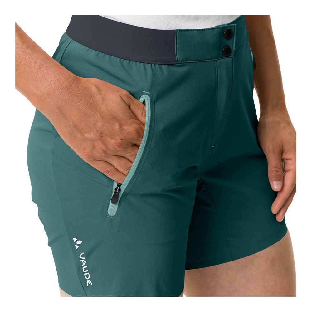 Vaude SCOPI - Short Femme mallard green