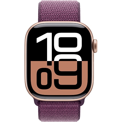 Apple Watch S10 Cell 42 mm - Rose Gold Aluminium Sport Loop