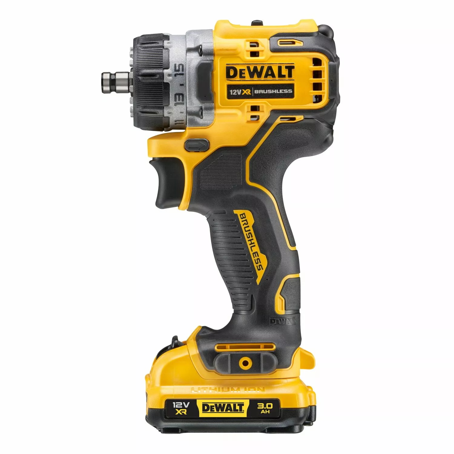 DeWALT DCD703L2T 12V Li-ion Accu Schroefboormachine set (2x 3.0Ah) Multi-head in TSTAK koffer