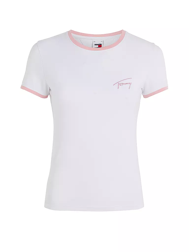 TOMMY JEANS T-Shirt weiss