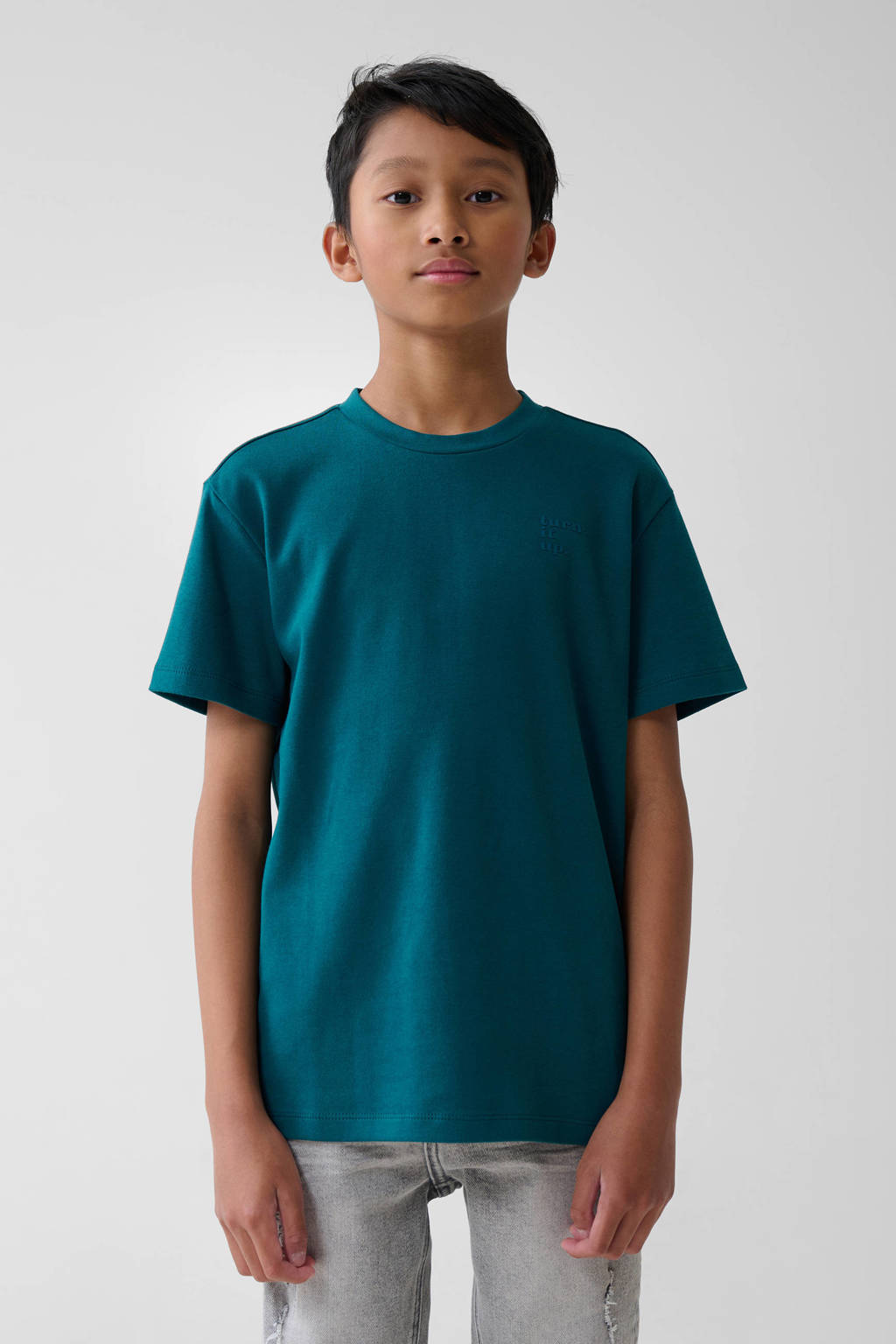 Shoeby T-shirt donkergroen