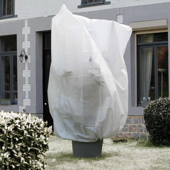 Housse d'hivernage Hiversac blanche 50g/m² 1,25x2m