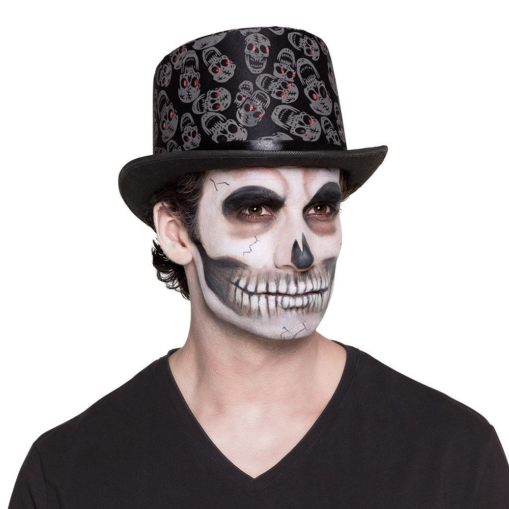 Halloween Hoed Schedels Zwart