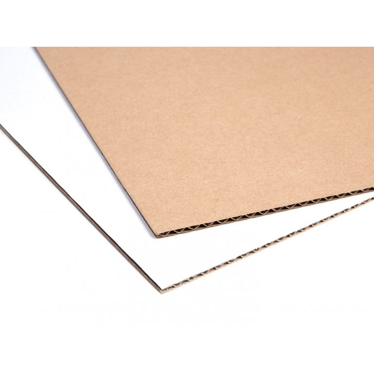 Feinwellpappe beidseitig