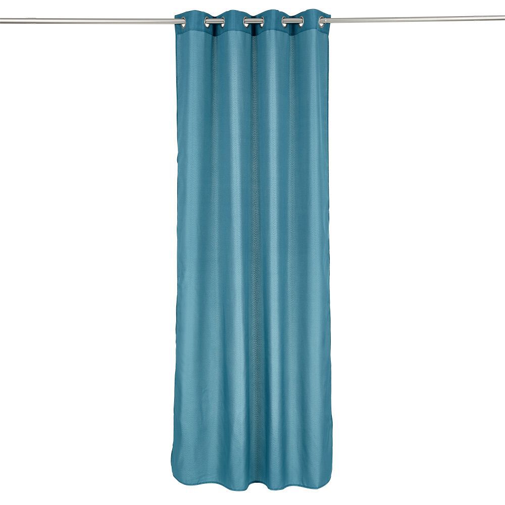 Rideau polyester 140x240cm Oxford bleu