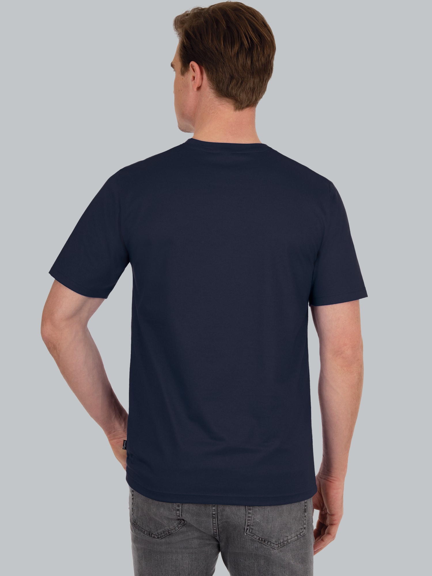 T-Shirt aus 100% Baumwolle Navy