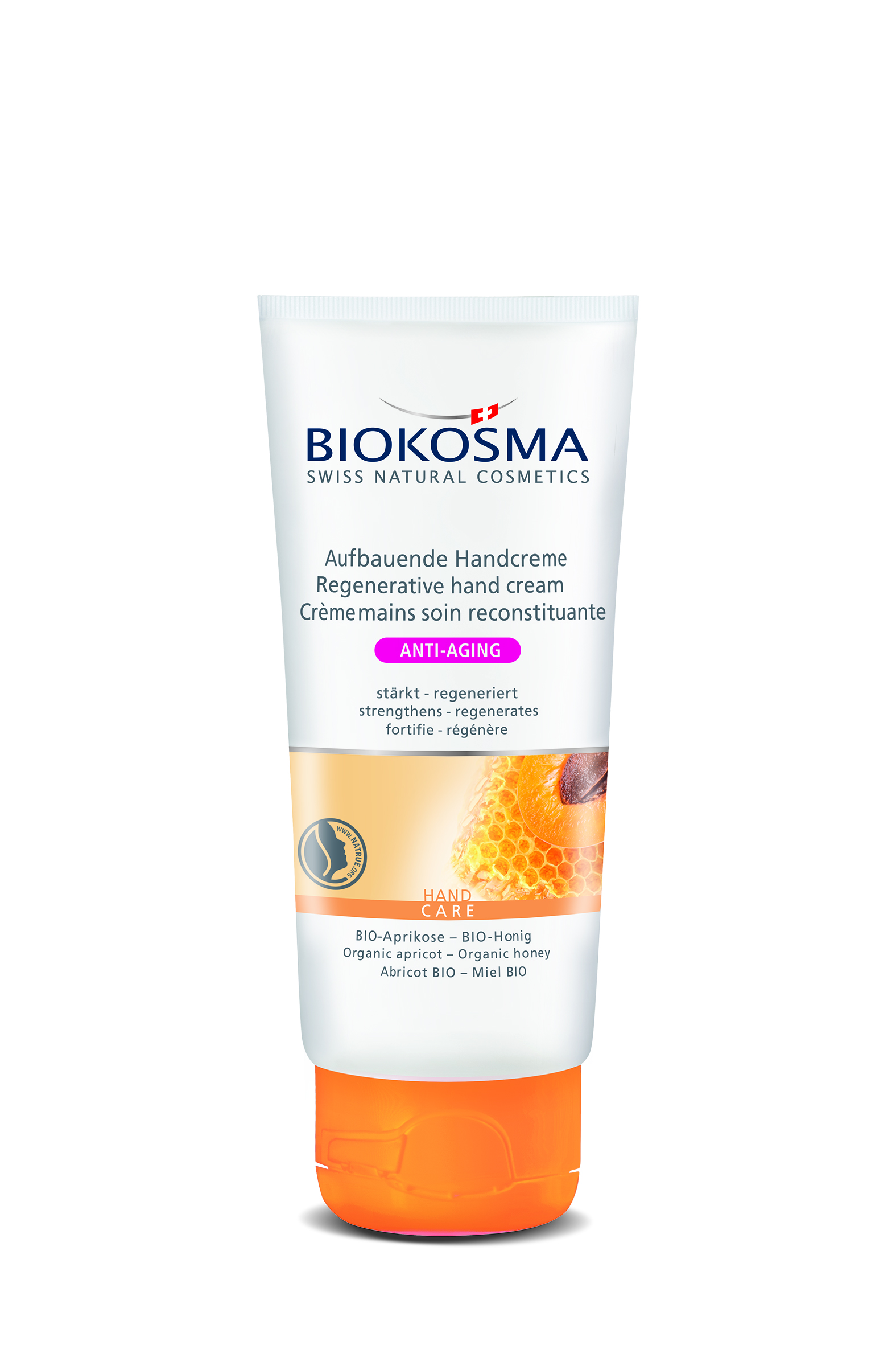 BIOKOSMA Handcreme Creme Aprikose Honig BIO Tb 50 ml
