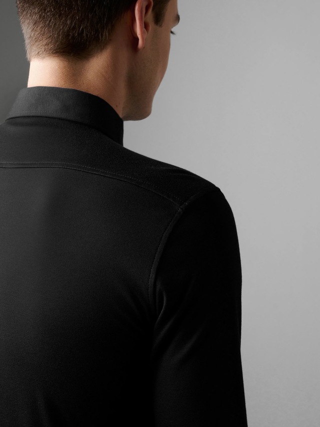 DESOTO Langarmhemd »Jerseyhemd Essential Hai langarm« Flexibler Stretch
