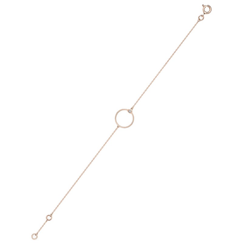 Bracelet Femme - Or 18 Carats - Longueur : 18 cm
