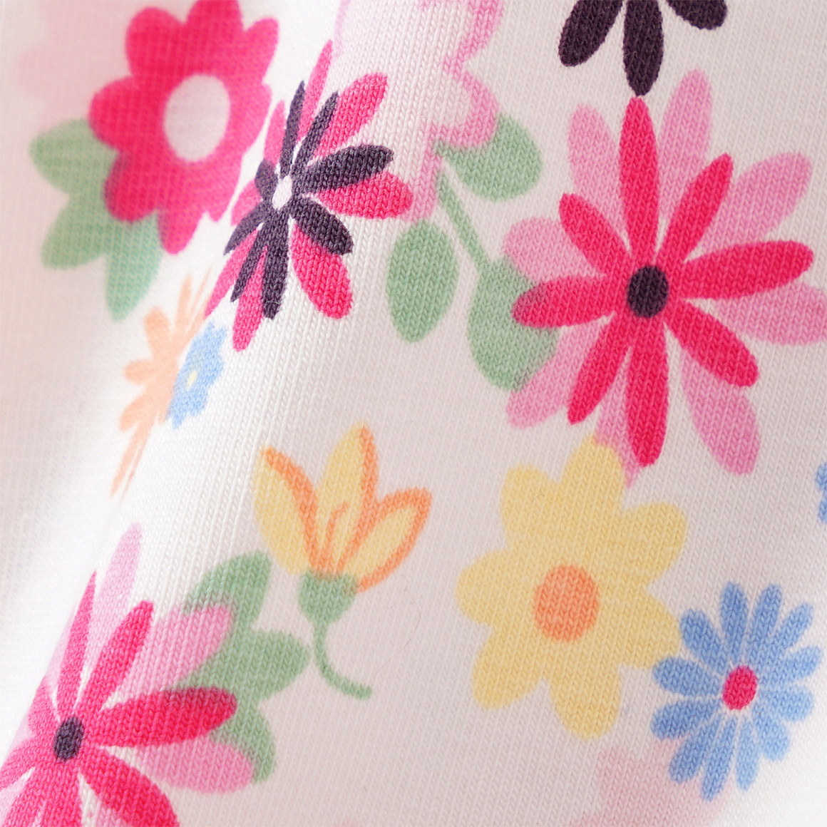 Topomini Baby T-Shirt mit Bio-Baumwolle weiss / bunt