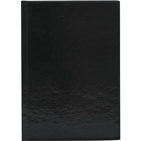 Danpen notesbog A6 - sort