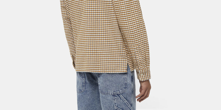 Dickies FRENCHTOWN SHIRT WHITECAP GRAY Whitecap gray