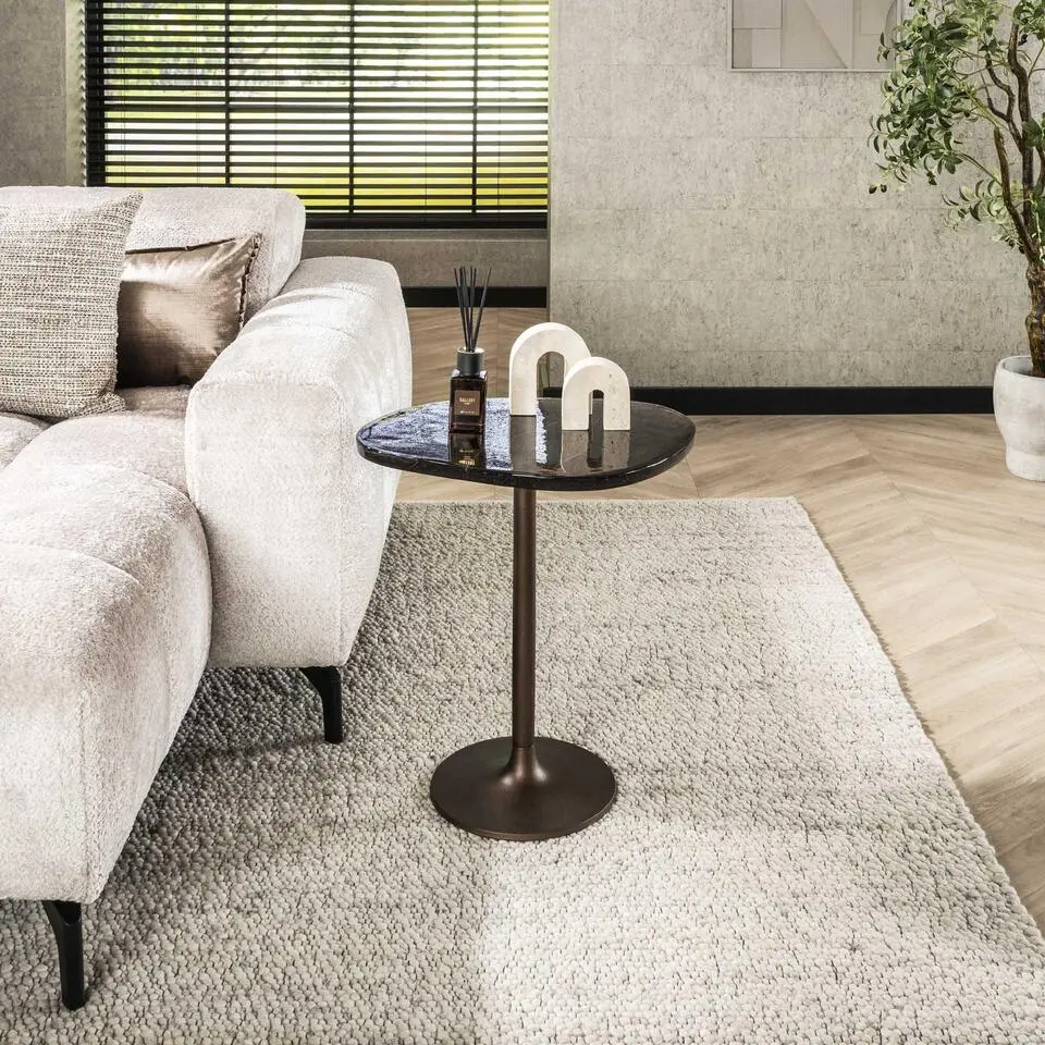 Hoyz Collection - Bijzettafel Eclipse M - Koper Antiek Finish