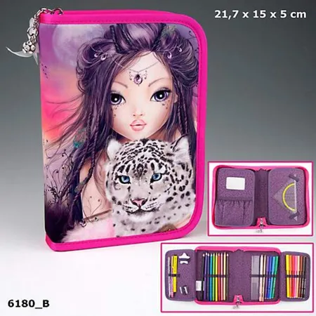 Depesche Fantasy Model Federtasche De Luxe Doppelklappe, sortiert