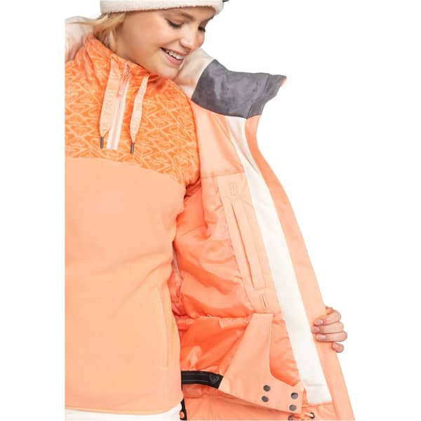 Veste de ski ROXY MEADE JK PEACH PINK