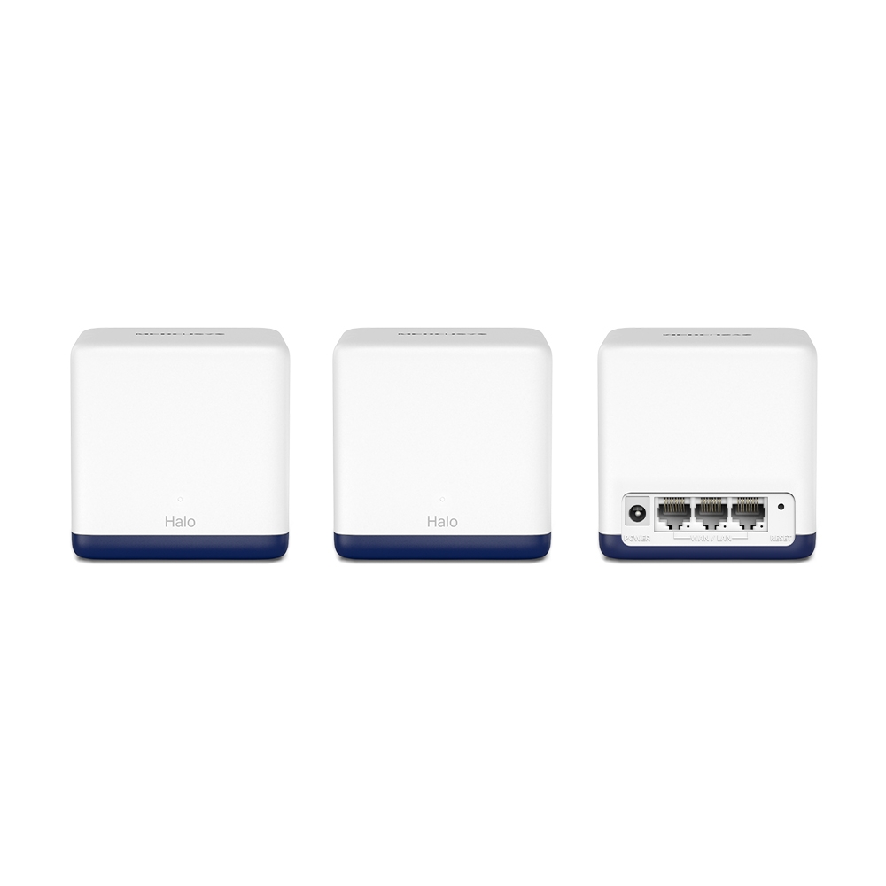 SISTEMA MESH WIFI MERCUSYS AC1900 HALO H50G(3-PACK)