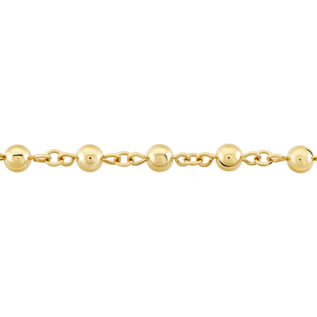 Bracelet Viperine Plaqué Or Jaune
