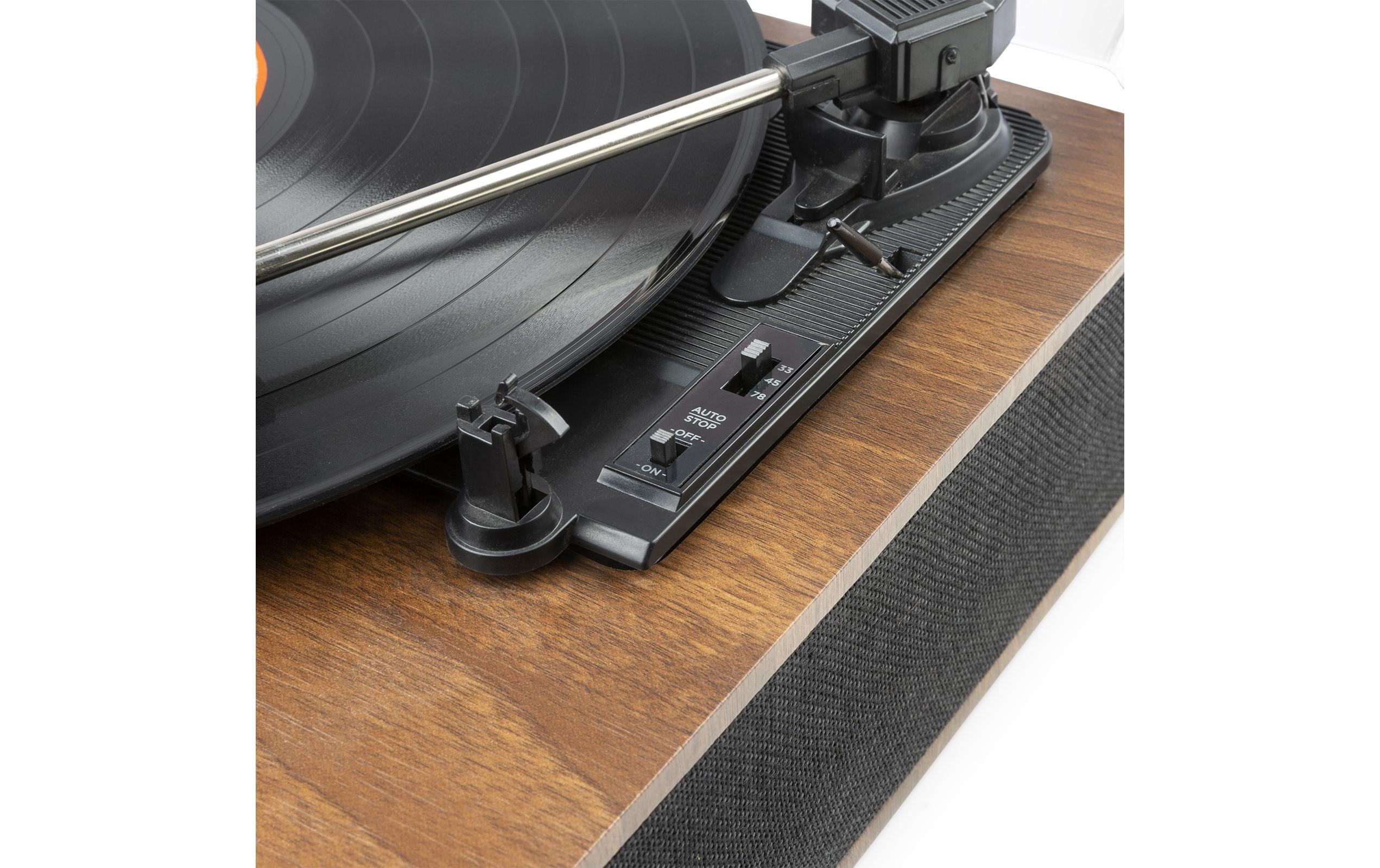Plattenspieler RP161 DunkelbraunRetroplattenspieler mit Bluetooth