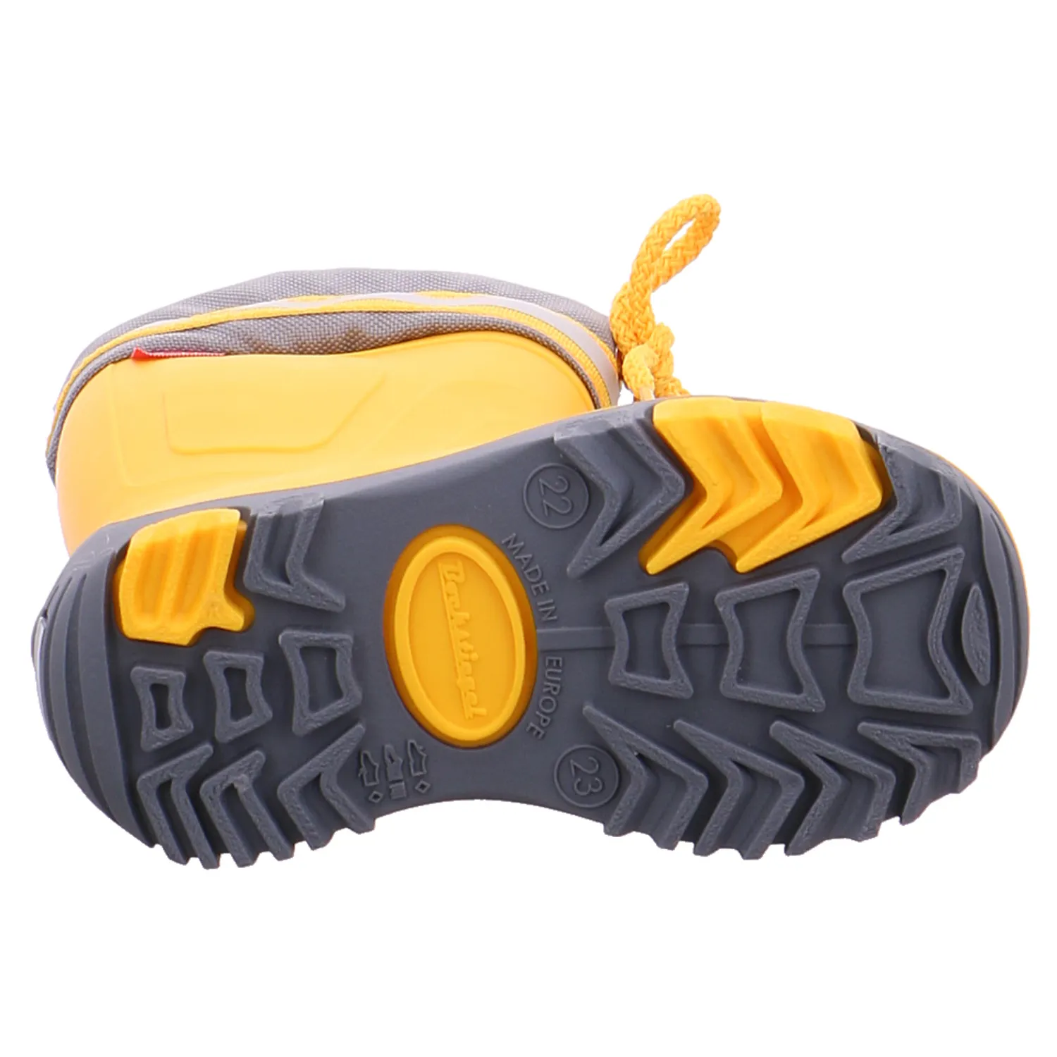 SCHUHDEPOT Kinder-Gummistiefel Gelb Synthetik