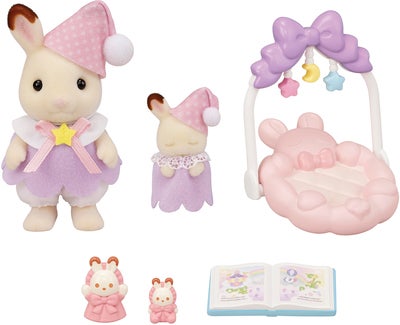 Sylvanian Families Figursett Kaniner Sovesett