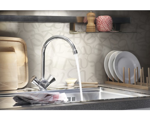 GROHE COSTA tweegreeps keukenkraan, chroom 31831001