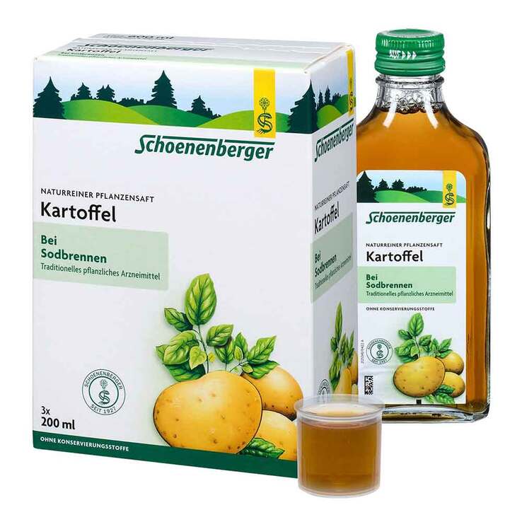 Kartoffelsaft Schoenenberger HPS, 3X200 ml