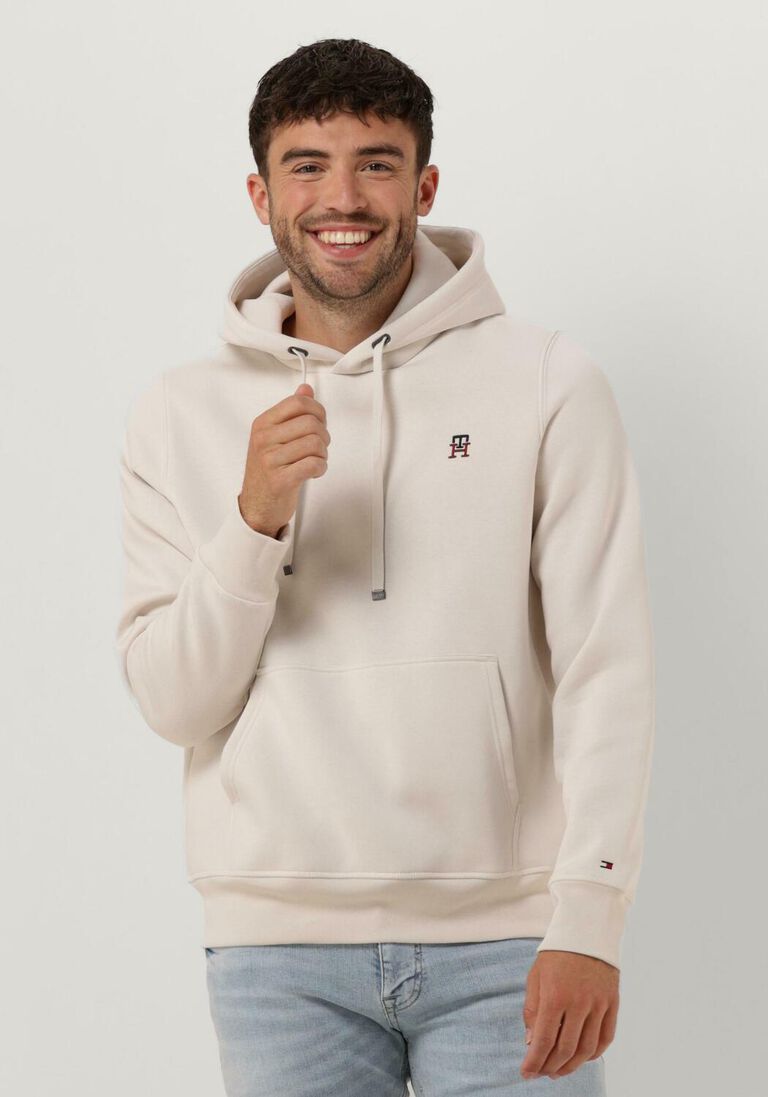 TOMMY HILFIGER gebroken wit tommy hilfiger sweater small imd hoody