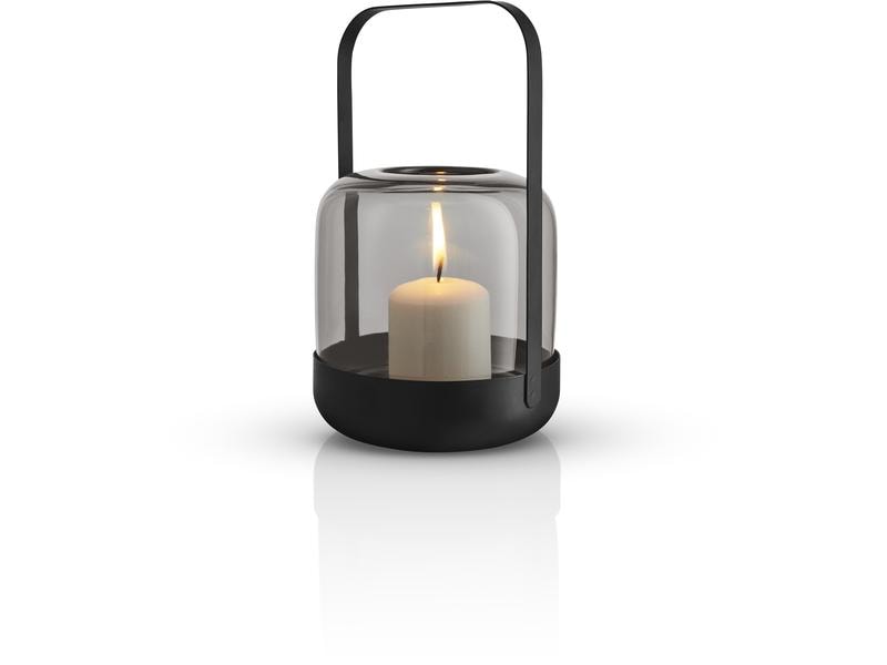 Eva Solo Laterne Acorn 20 cm, Grau Laterne aus Glas