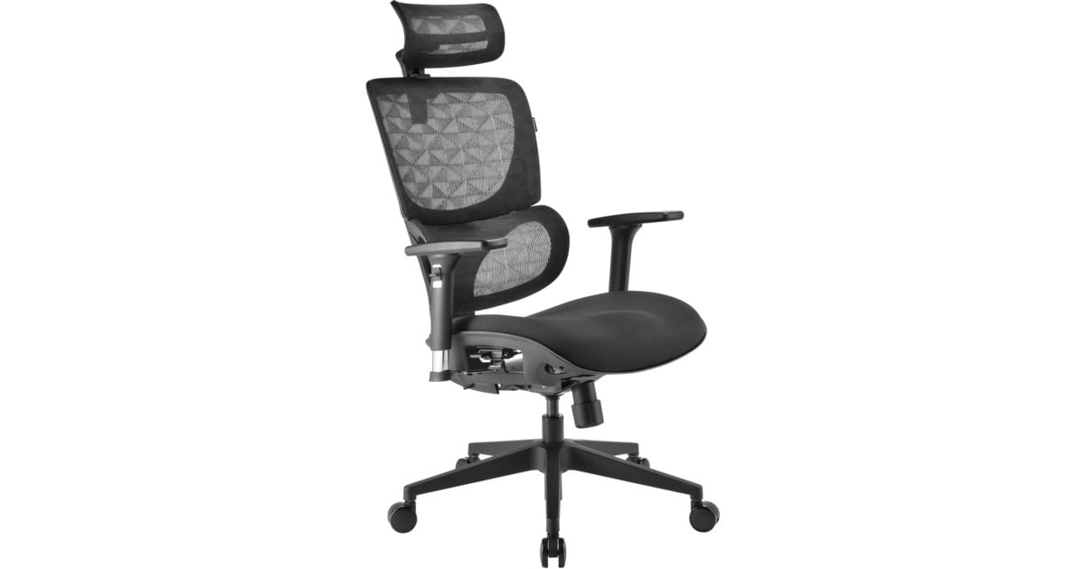 SharkoonOfficePal C30 stoel  (Zwart)