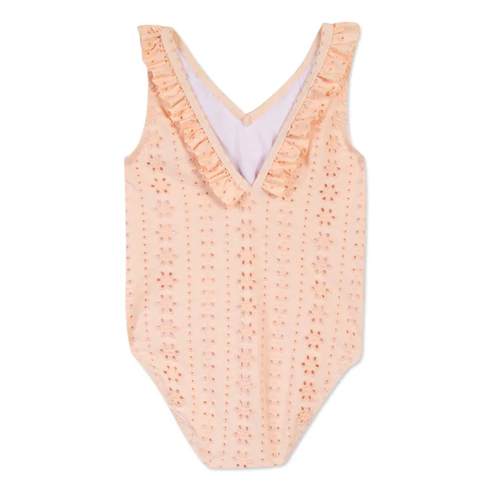 Tartine et Chocolat Maillot 1 pièce Broderie Anglaise | Rose pâle
