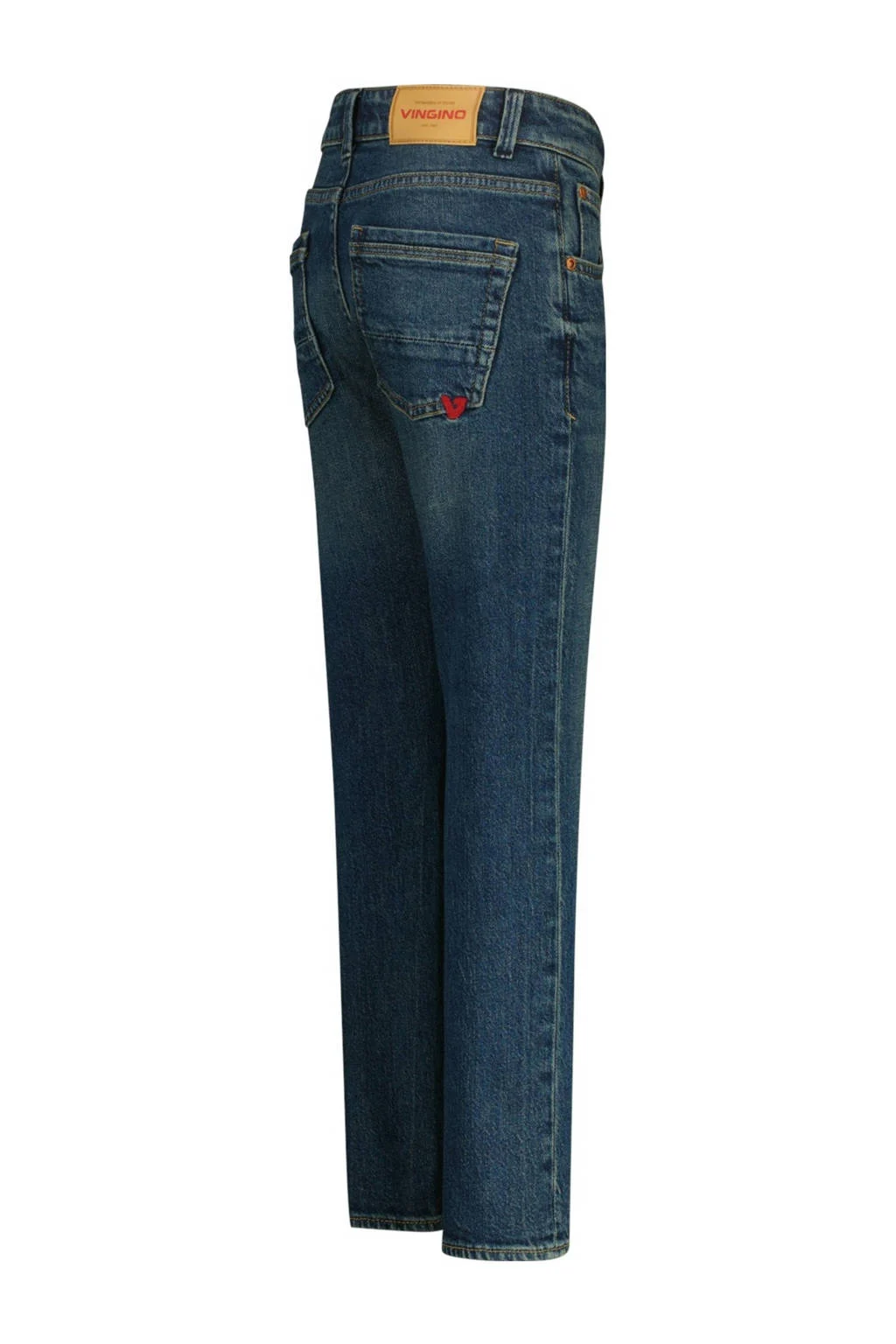 Vingino waist slim fit jeans dark blue denim