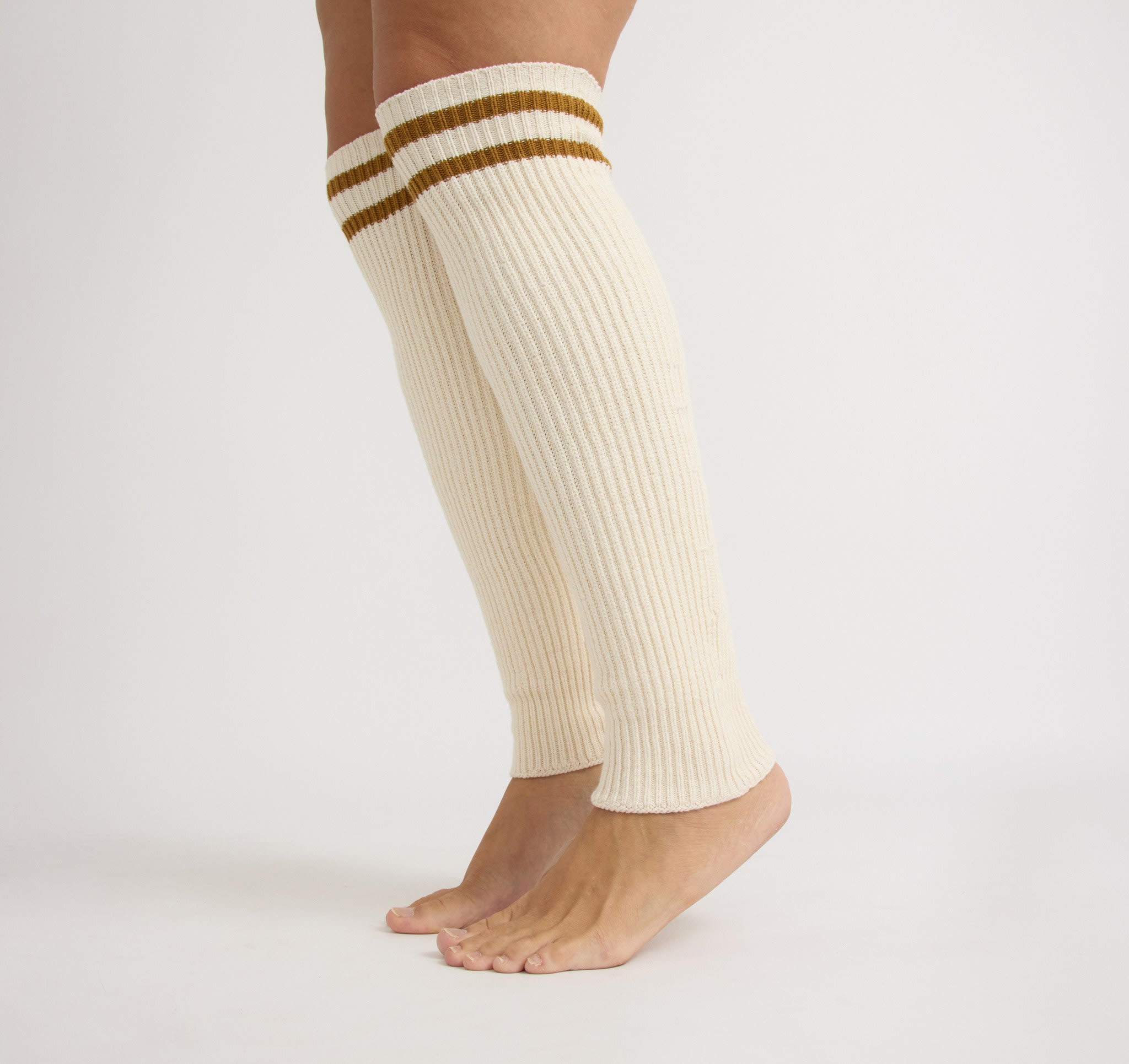 COTTON<br>Soft Knit Rib Leg Warmer