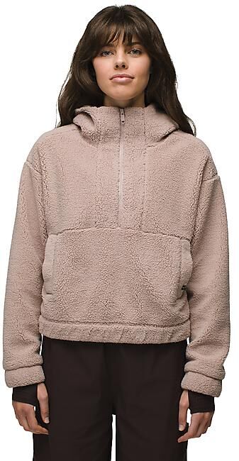 PRANA - POLAIRE 1/2 ZIP CAPUCHE FLURRY PULLOVER W