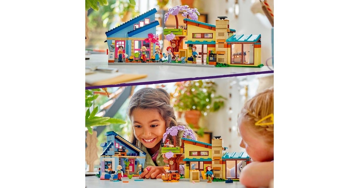 LEGOFriends - Olly en Paisley's huizen Constructiespeelgoed  (42620)