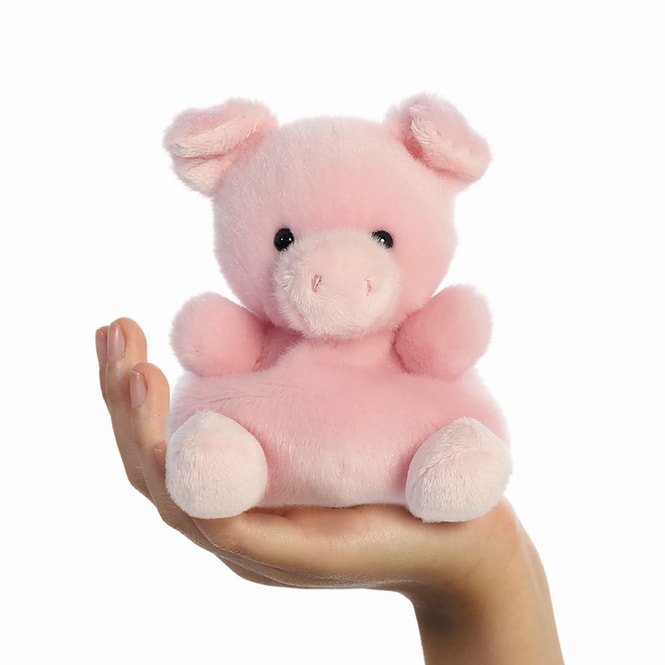 Plüsch Schwein - Wizard Pig - rosa - ca. 13 cm