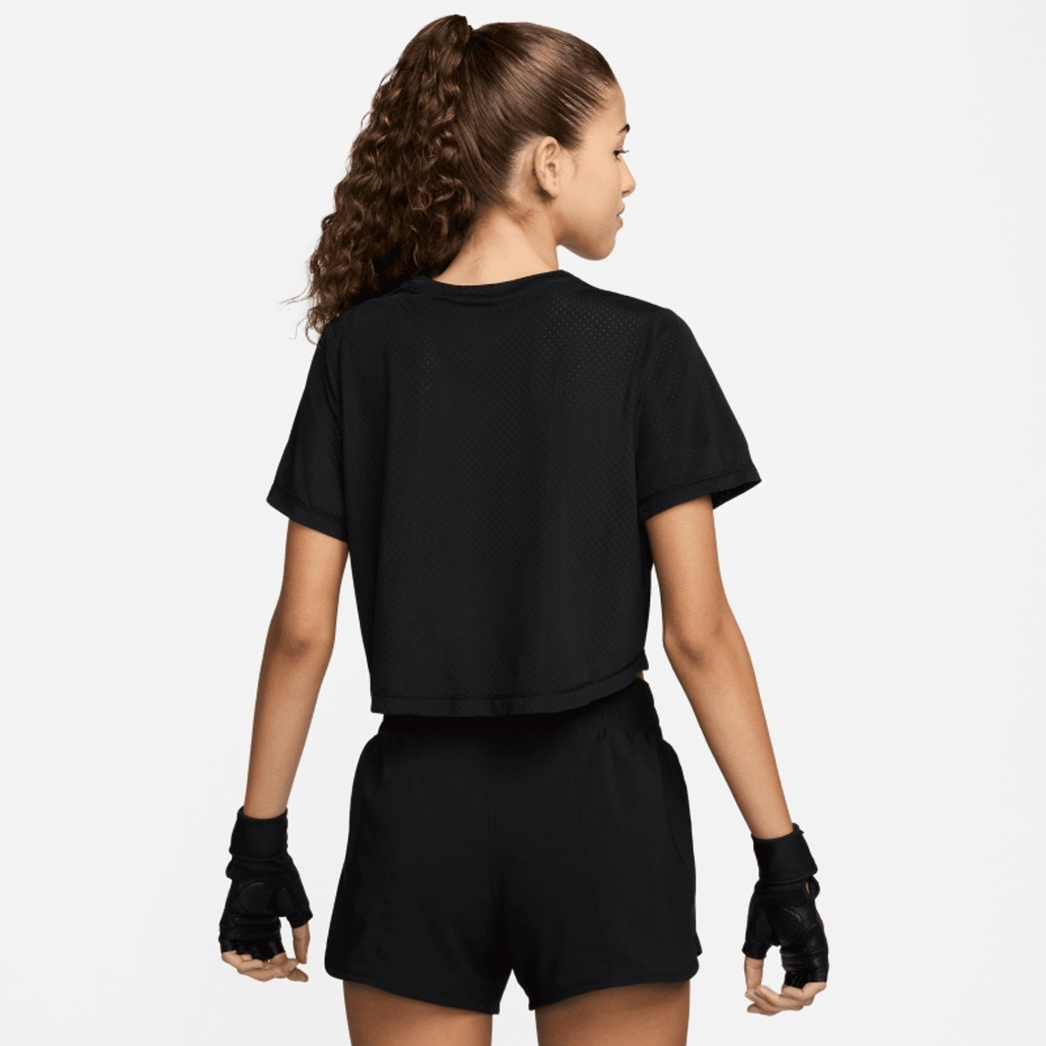 Nike One Crop Tee Set Dames