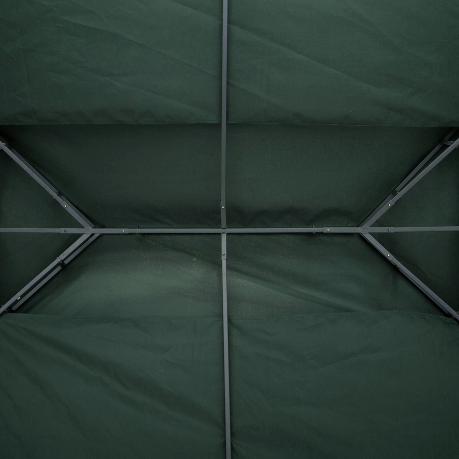 Outsunny Pavillondach für 3 x 4 m Pavillons grau