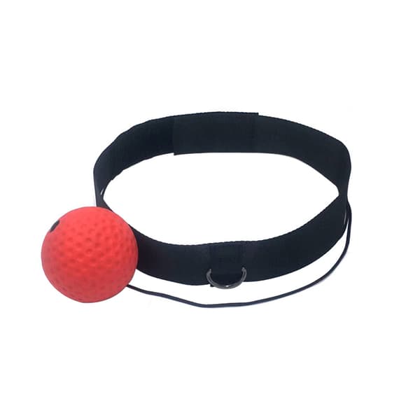 Targetball for boksetrening - trening med pannebånd