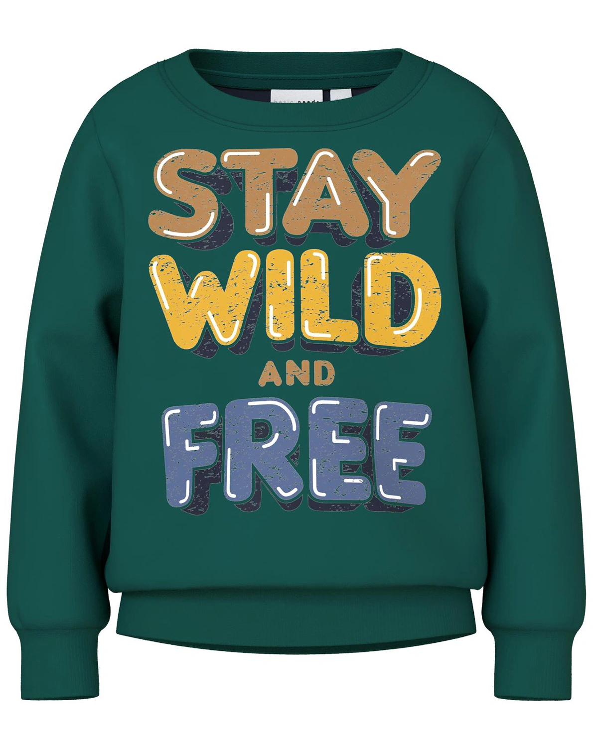 Sweatshirt NMMVILDAR WILD&FREE in forest biome