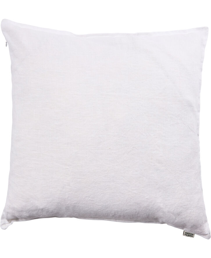 Magasin du Nord Collection Hør vasket pude White 50x50 Hvid