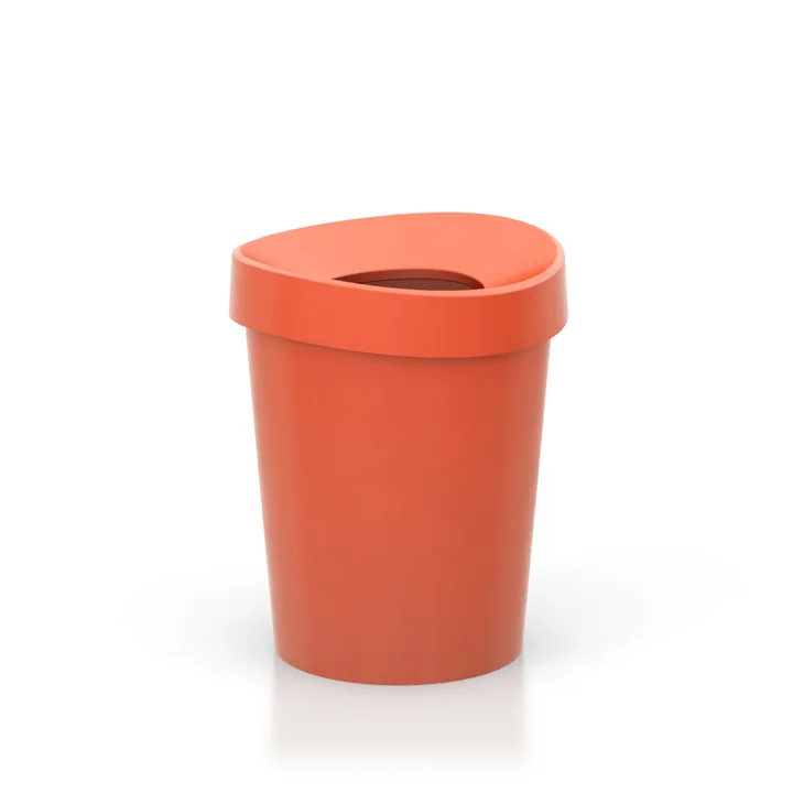 Vitra - Happy Bin Papierkorb, small, poppy red