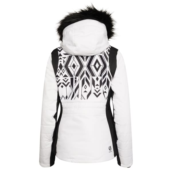 Veste de ski DARE 2B PRESTIGE II JKT WHIT/BLKMONO